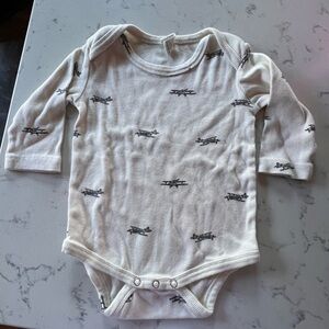 Kate Quinn Airplane Bodysuit Long Sleeve